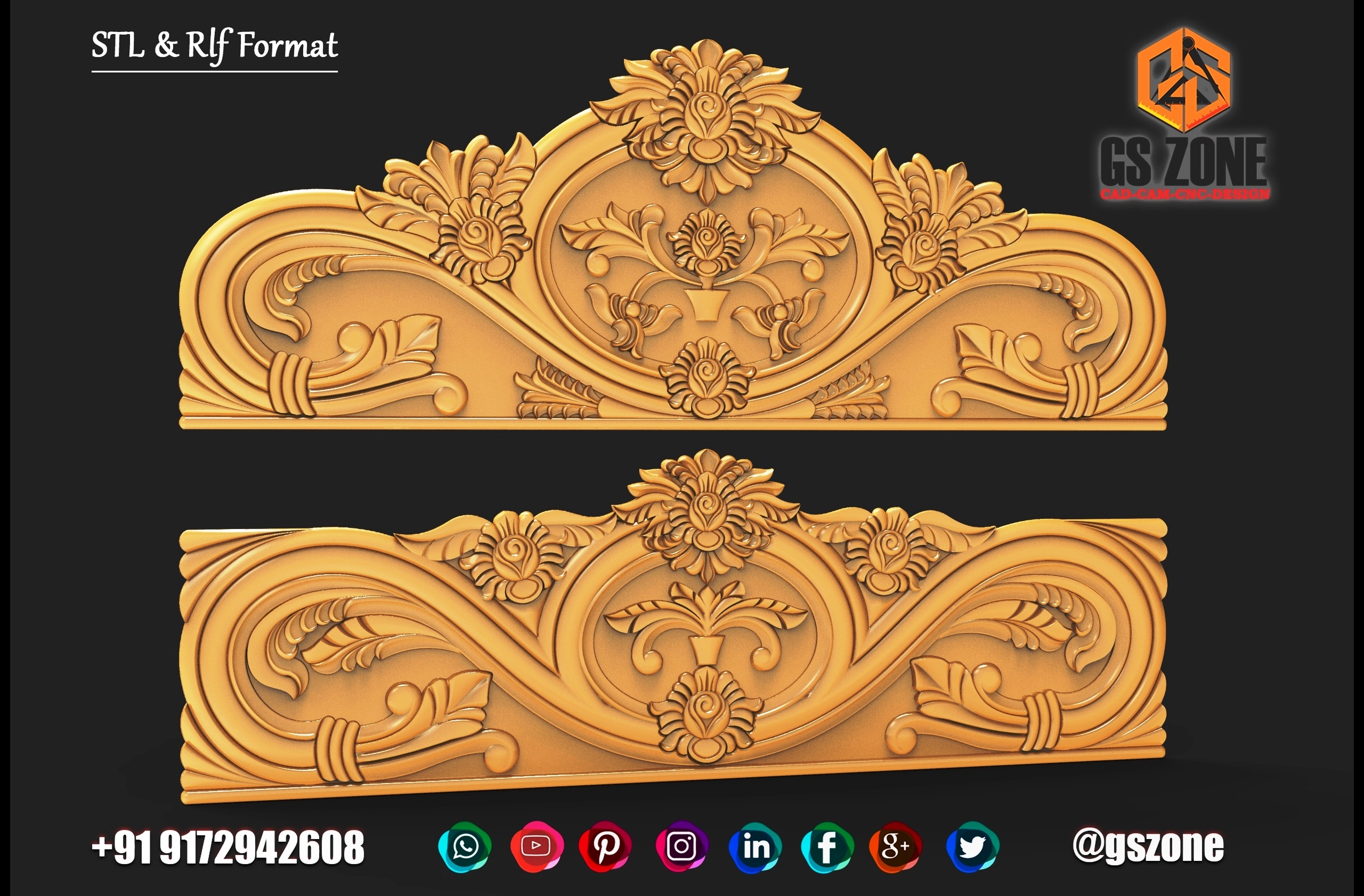 3D HB Bed With Legs Design HB-0362