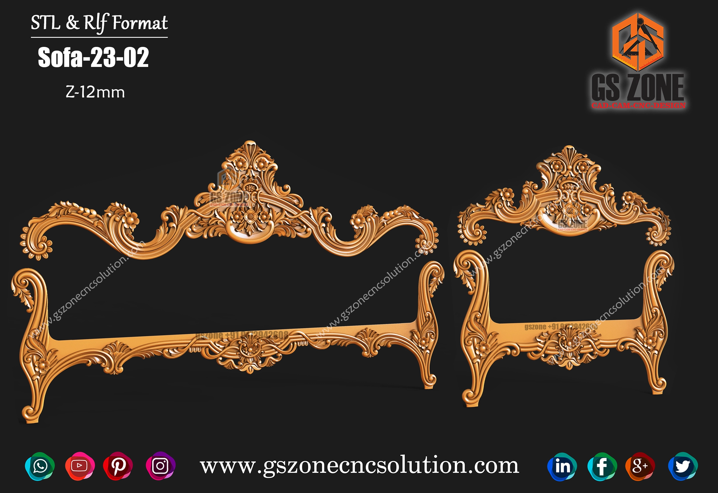 Sofa 3D Design 23-02