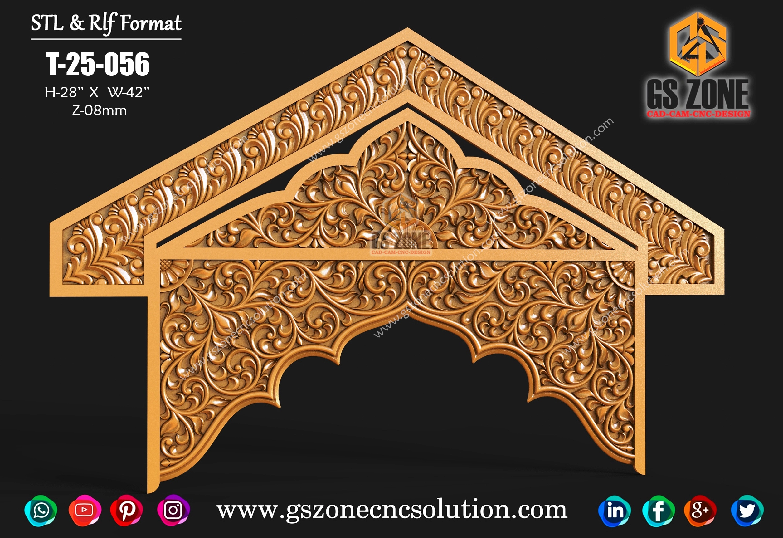 T-25-056 | CNC Arch Design