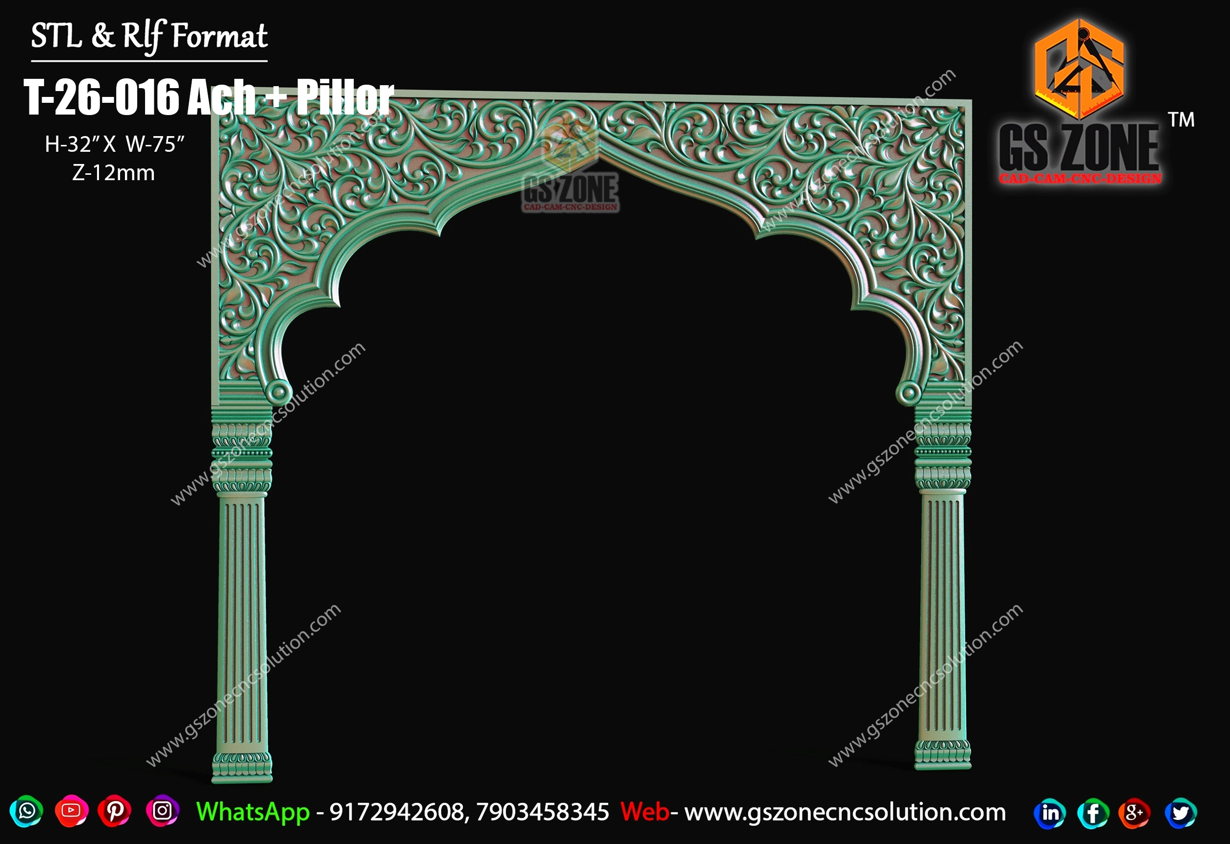 T-26-016 Arch + Pillar Design