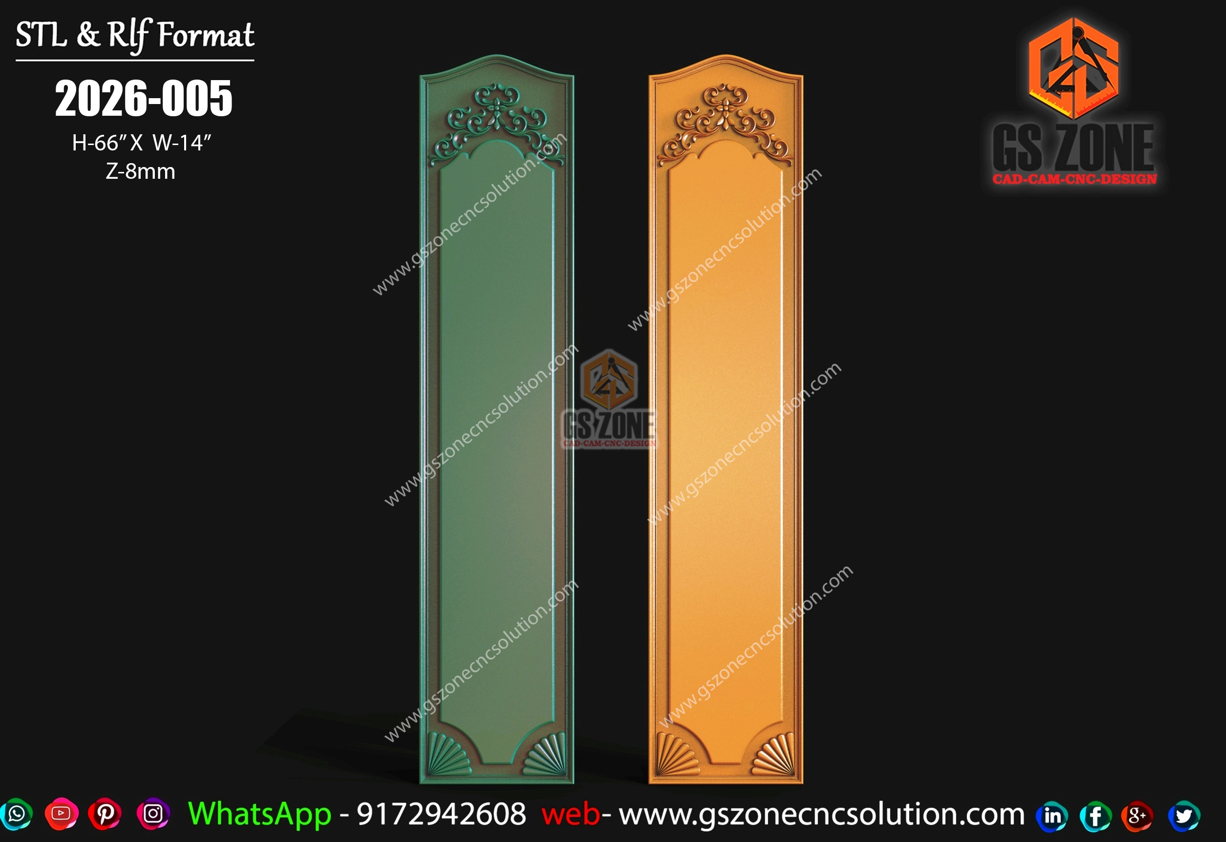 ✨ DOOR PANEL DESIGN – 2026-005 ✨
