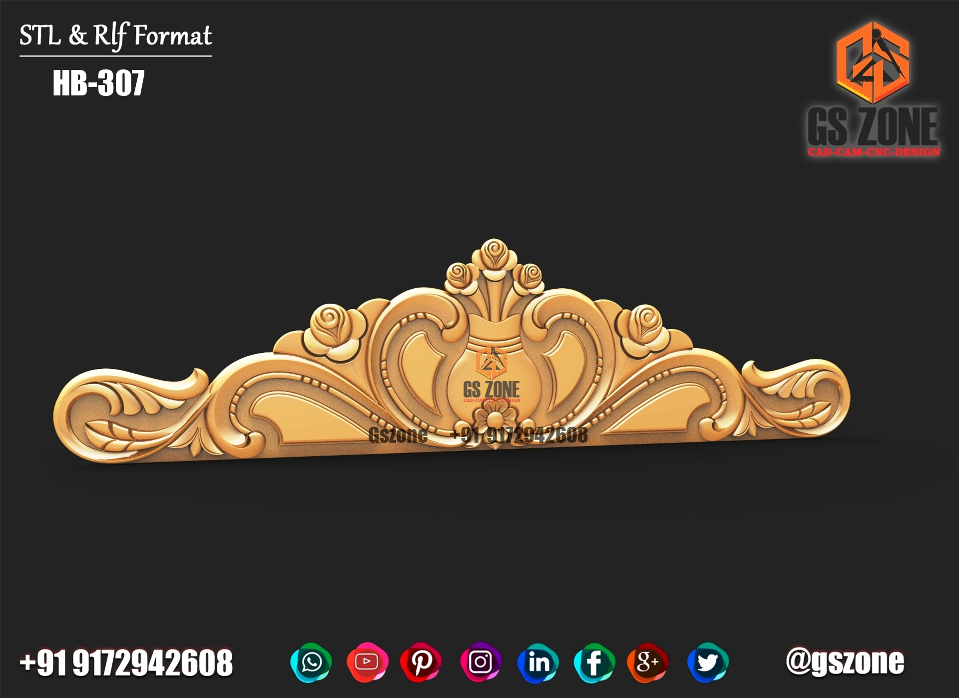 3D HB Bed With Legs Design HB-0307