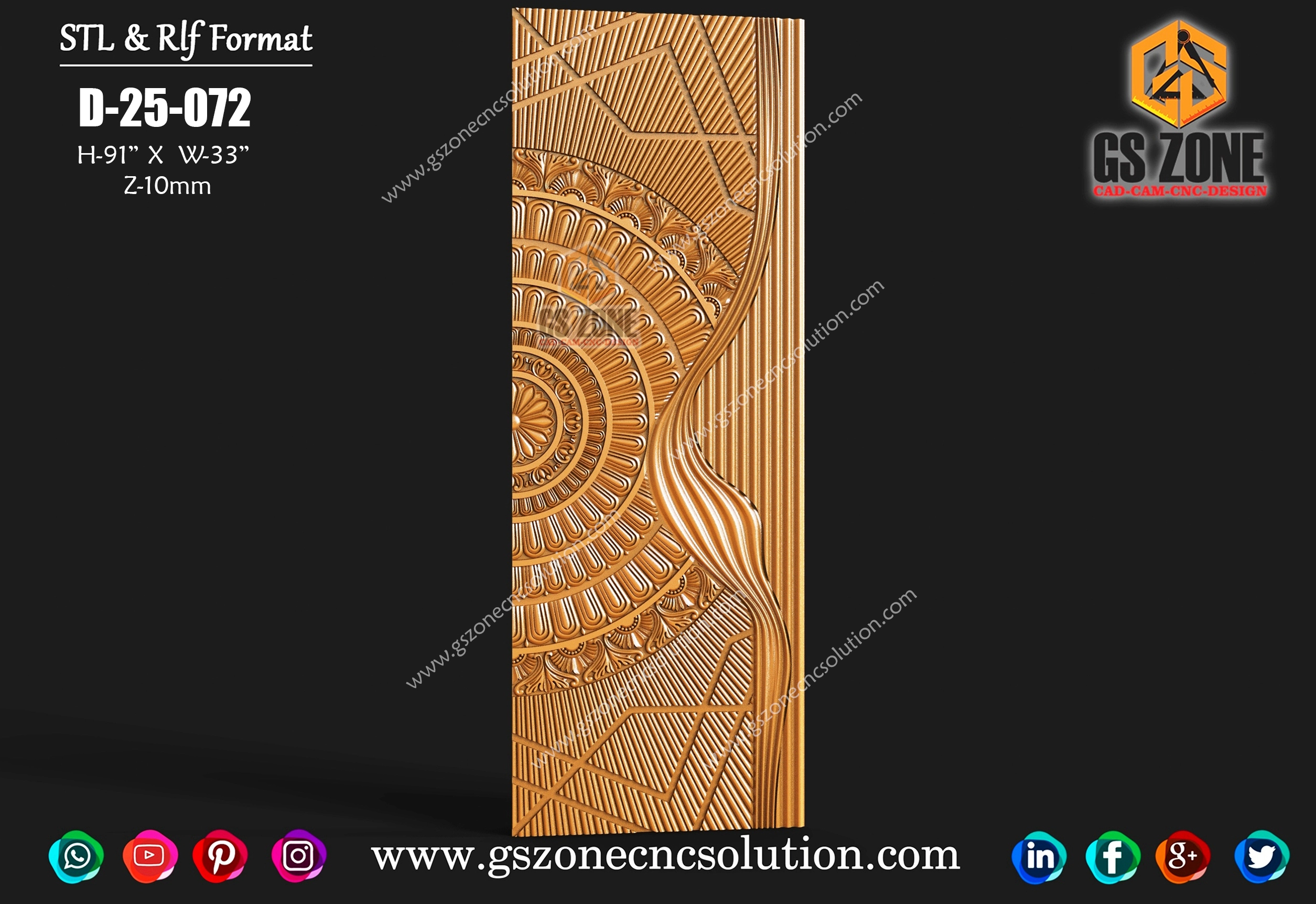 D-25-072 PREMIUM TEXTURE DOOR DESIGN