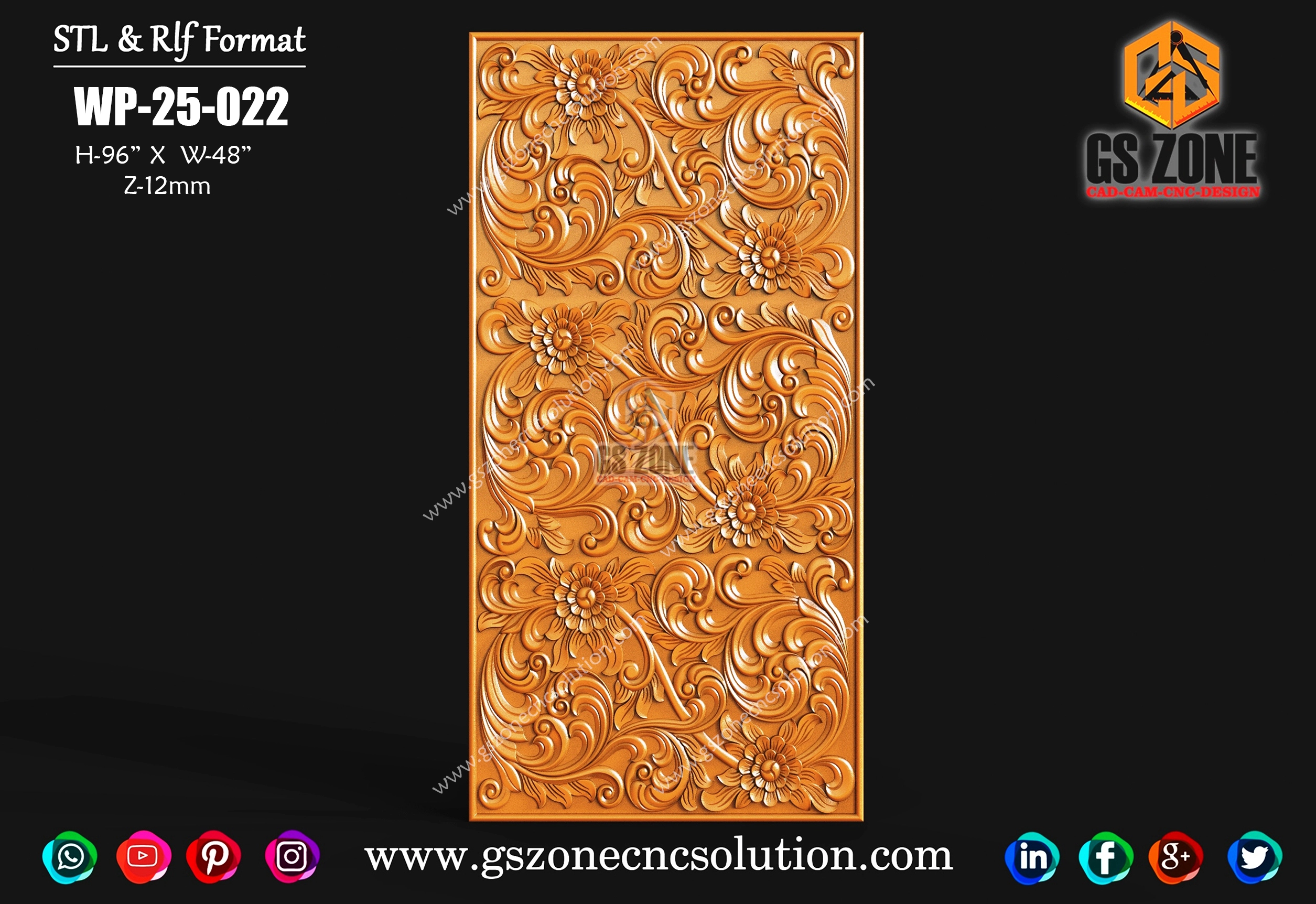 WP-25-022 3D Wall Panel Design