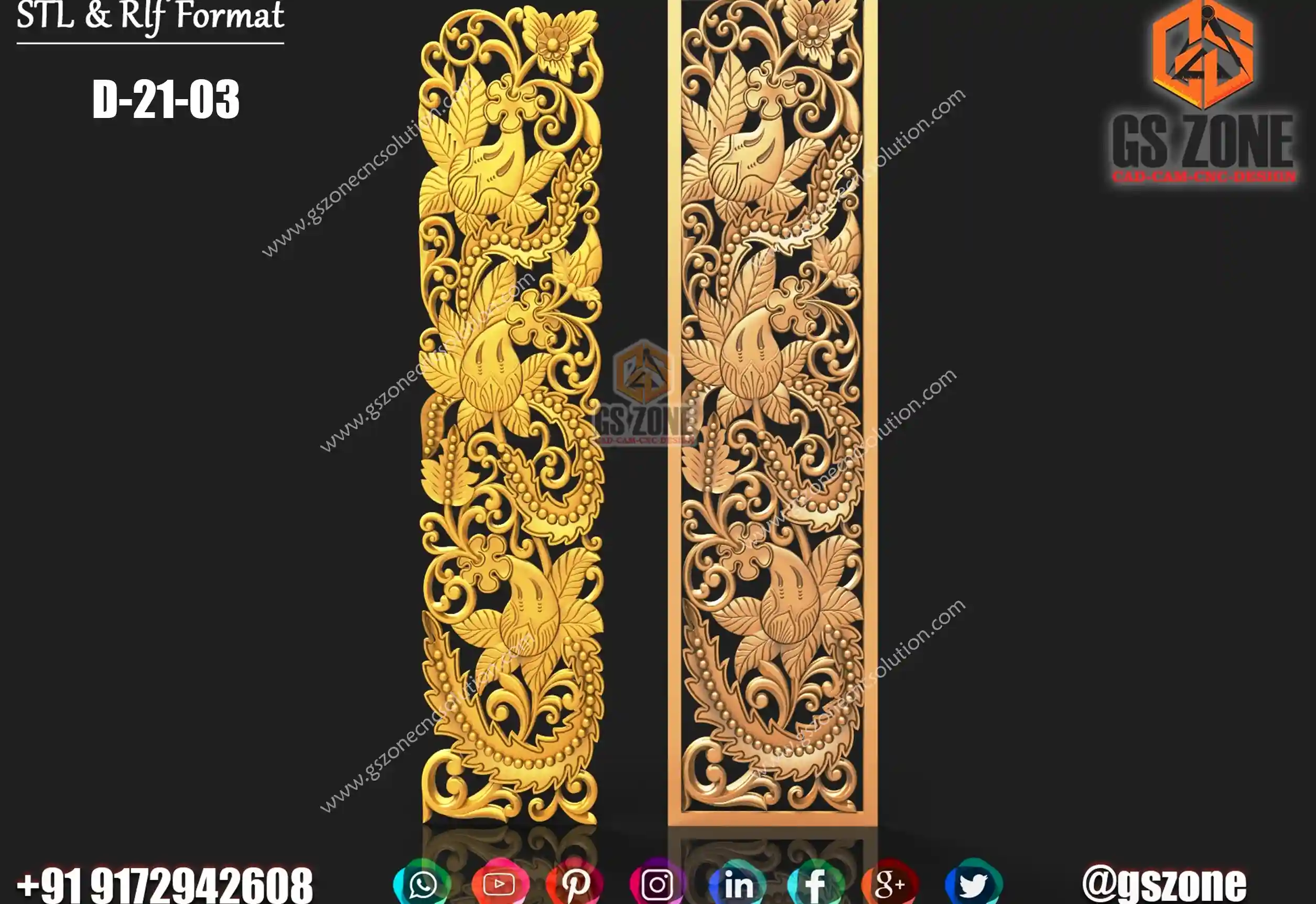 3D Jali Design | GS ZONE CNC SOLUTION™